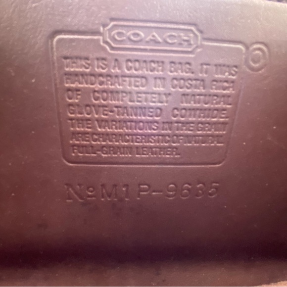 Vintage Coach New York Leather Crossbody Clutch 80’s Professional Restored Mocha - Picture 5 of 11